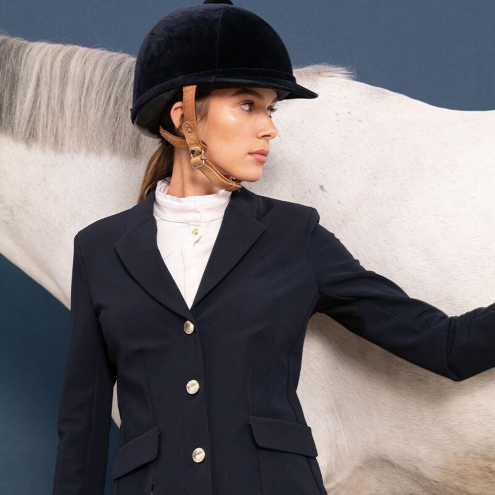Dada Sport Show Coat/Jacket - Navy Blue - Size 36 - Great Condition